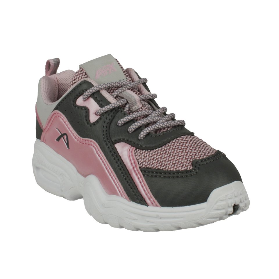 FT1724-GRS Tenis Niñas Casual